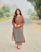 Ghazal Digital Print 2Pc With Kotti